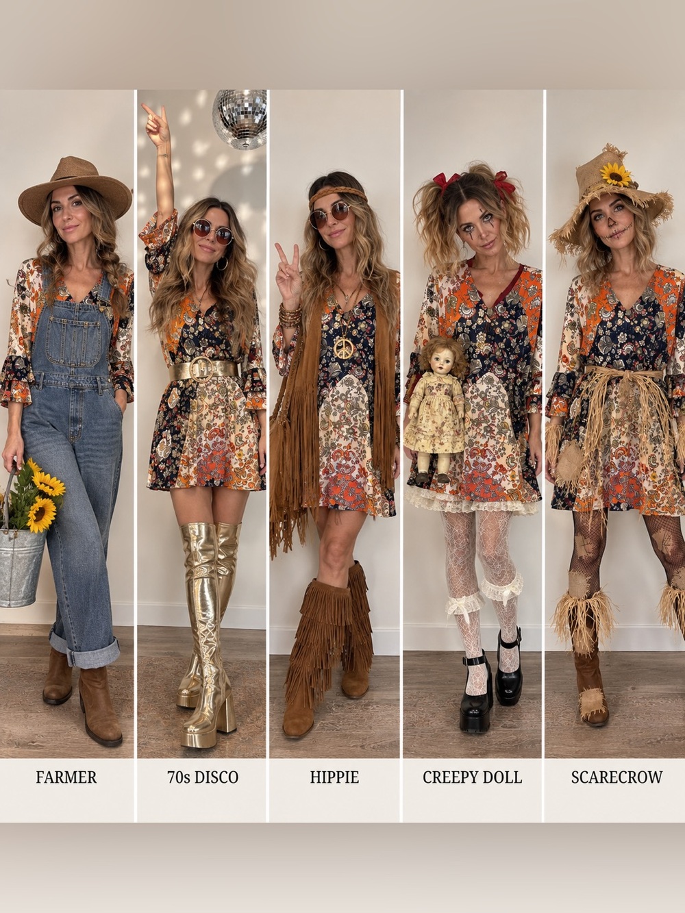 Artizan Floral Patterned Dress